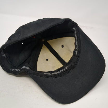 Daithi De Nogla Baseball Cap Black XL Rainbow Logo Flexfit NP Embroidery Hat