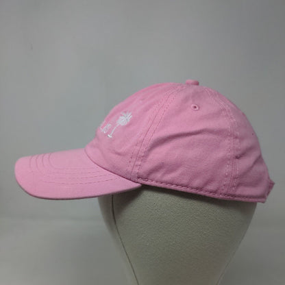 Unbranded Baby Girl's Strapback Hat Pink Embroidered Isle of Palms Logo