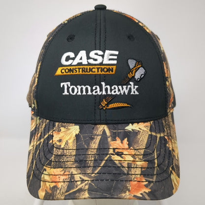 K-Products Case Construction Tomahawk Black Camo Baseball Cap One Size Hat Strap