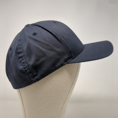Simplot Grower Solutions Fitted Hat Blue L/XL Flexfit 6 Panel Port Authority