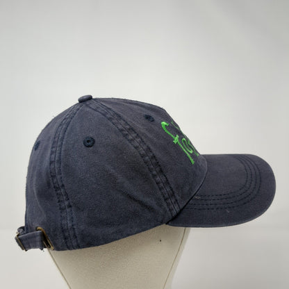 Fopas Slideback Hat Blue One Size Adjustable Solid 6 Panel Alternative