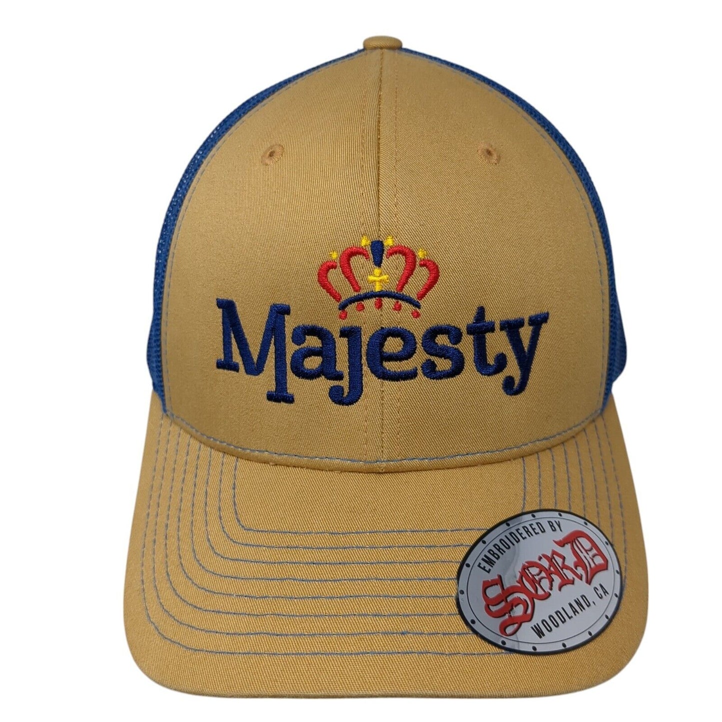 Majesty Snapback Mesh Back Trucker Hat Multicolor One Size Richardson