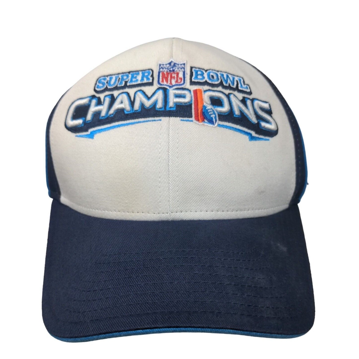 NFL Reebok Strapback Super Bowl XLI Hat OSFA Embroidered Logo