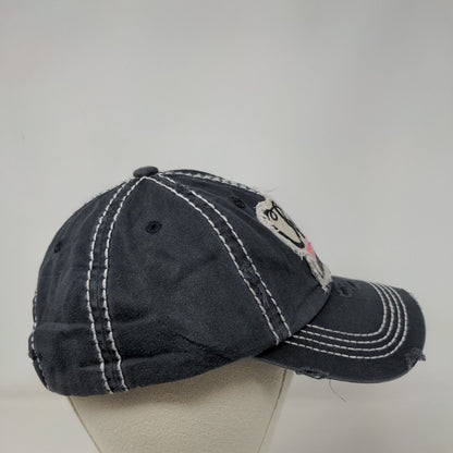 Chaos Coordinator Strapback Hat Gray One Size 6 Panel Adjustable