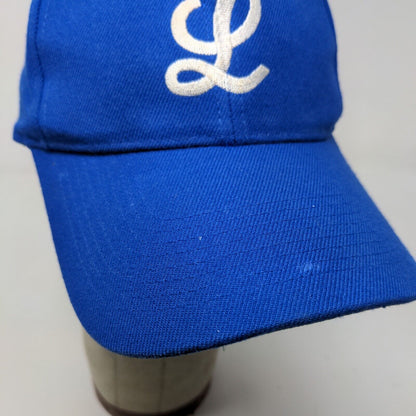San Sun Men's Snapback Hat Blue Size OSFA Embroidered L Logo