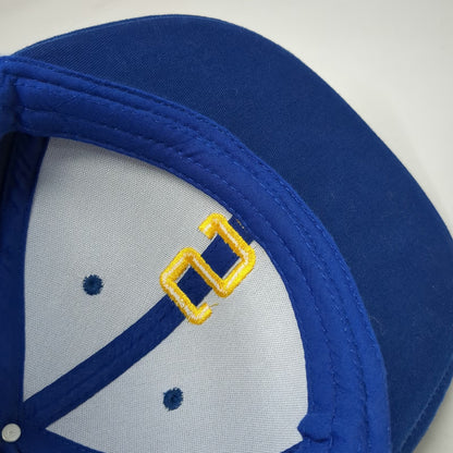 Melonwear Snapback Hat Blue One Size Alaska Airlines Laurel Wreaths Yellow S