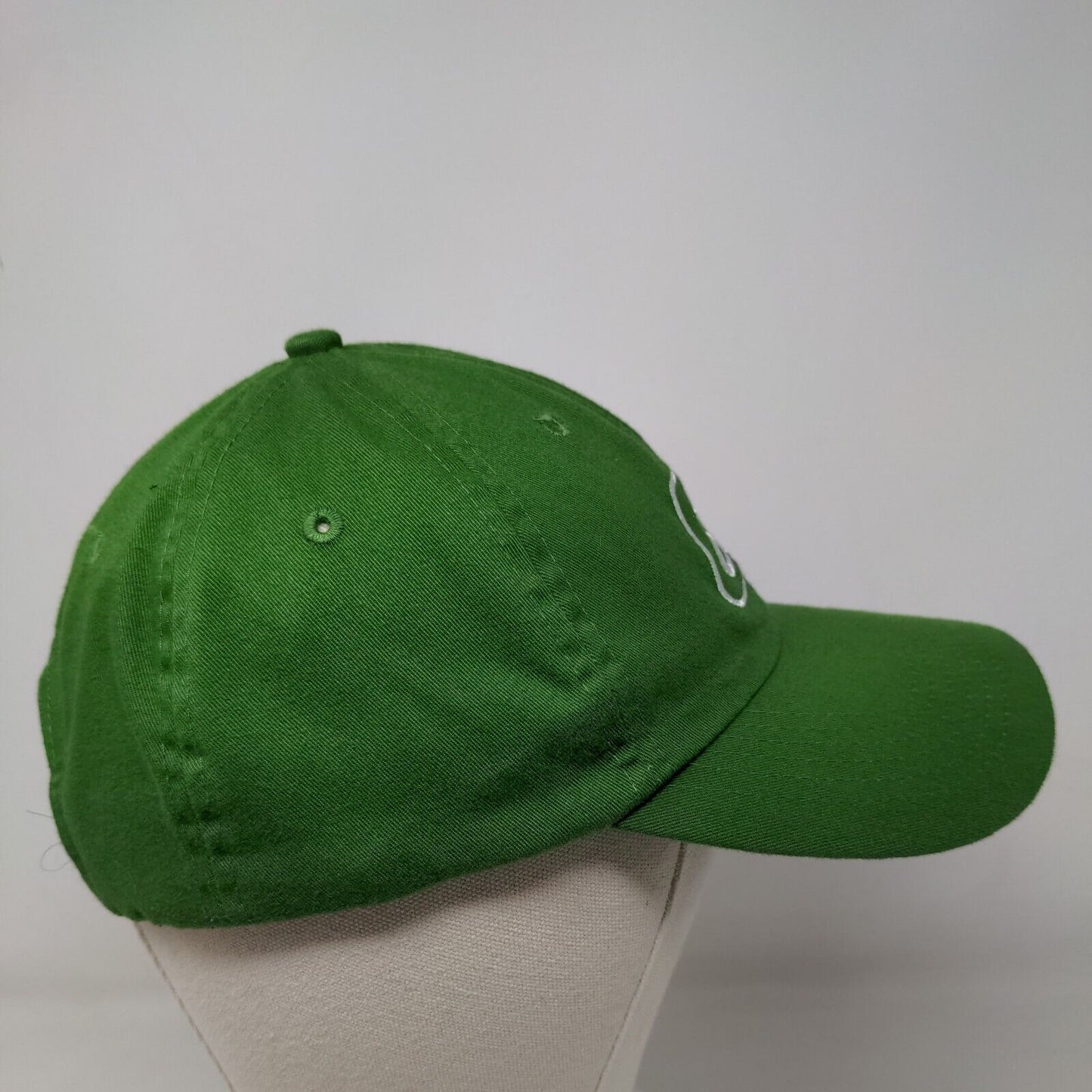 DuPont Pioneer Seed Men's Strapback Hat Green Embroidered Logo