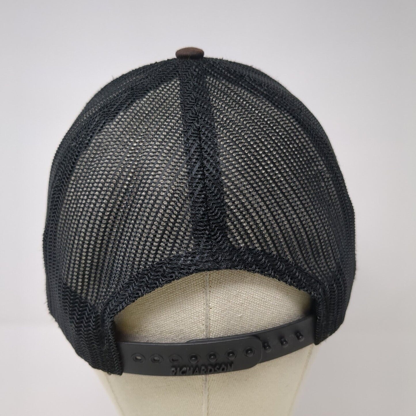 Probst Electric USA Flag Snapback Trucker Hat Black One Size Mesh Back