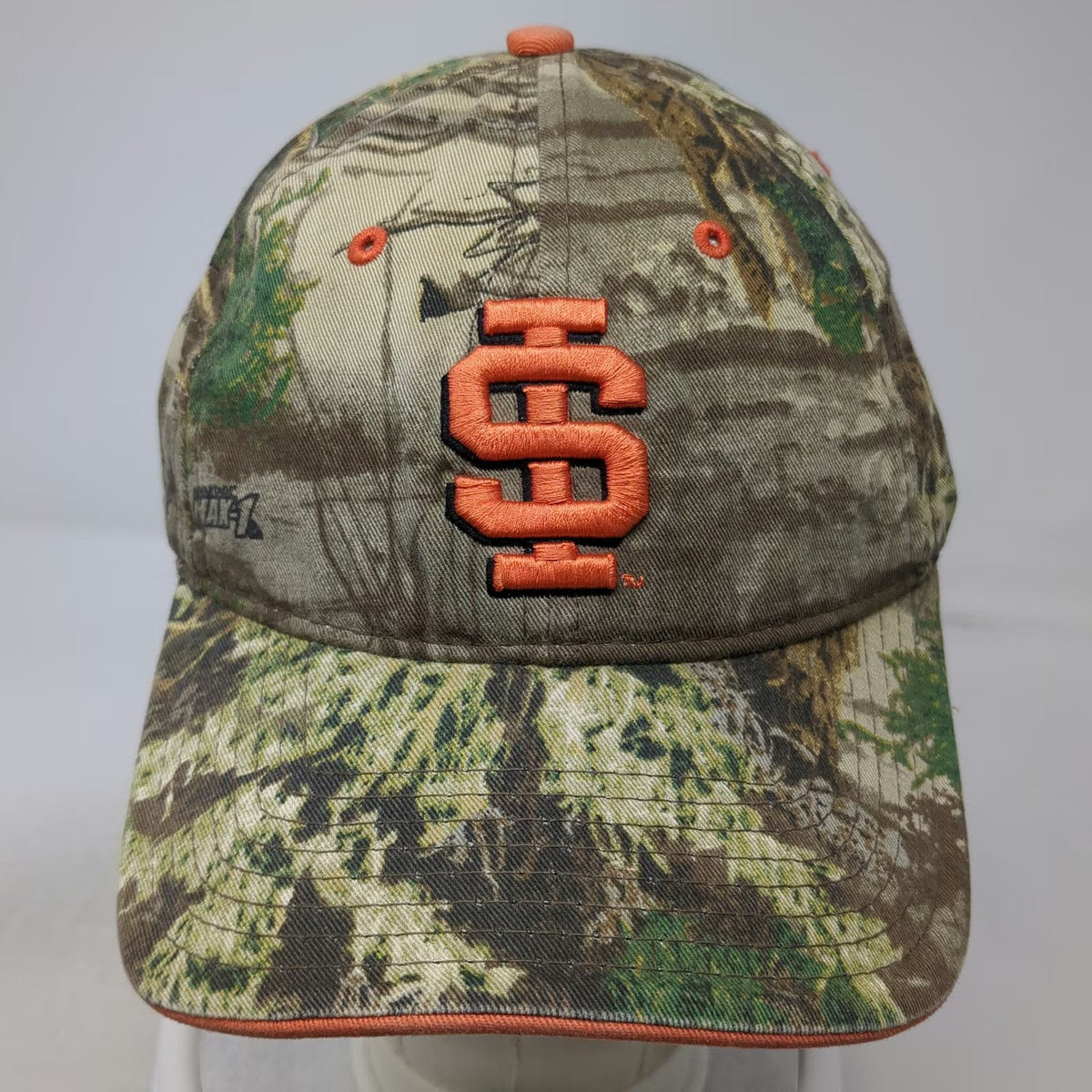 Idaho State Bengals NCAA The Game Cap Brown Camo One Size Slideback Hat Outdoor