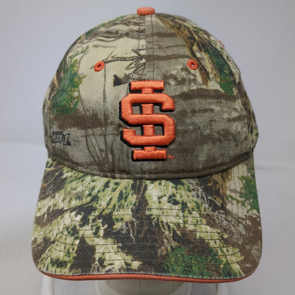 Idaho State Bengals NCAA The Game Cap Brown Camo One Size Slideback Hat Outdoor