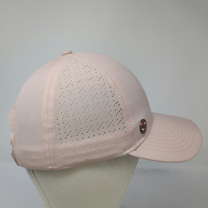 Gaiam Pink Baseball Cap One Size Perforated Breathable Nylon Spandex Yoga Hat
