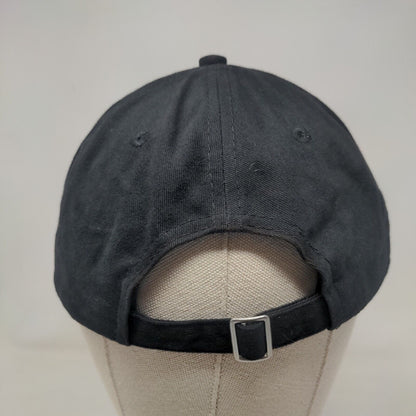 The Shaine Train Slideback Hat Black One Size Embroidered Queensboro