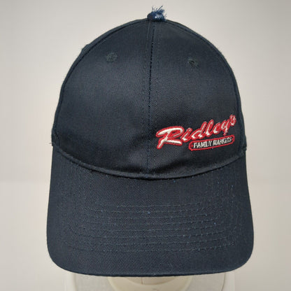 Ridley's Family Market Strapback Hat Black One Size Adjustable Port Authority
