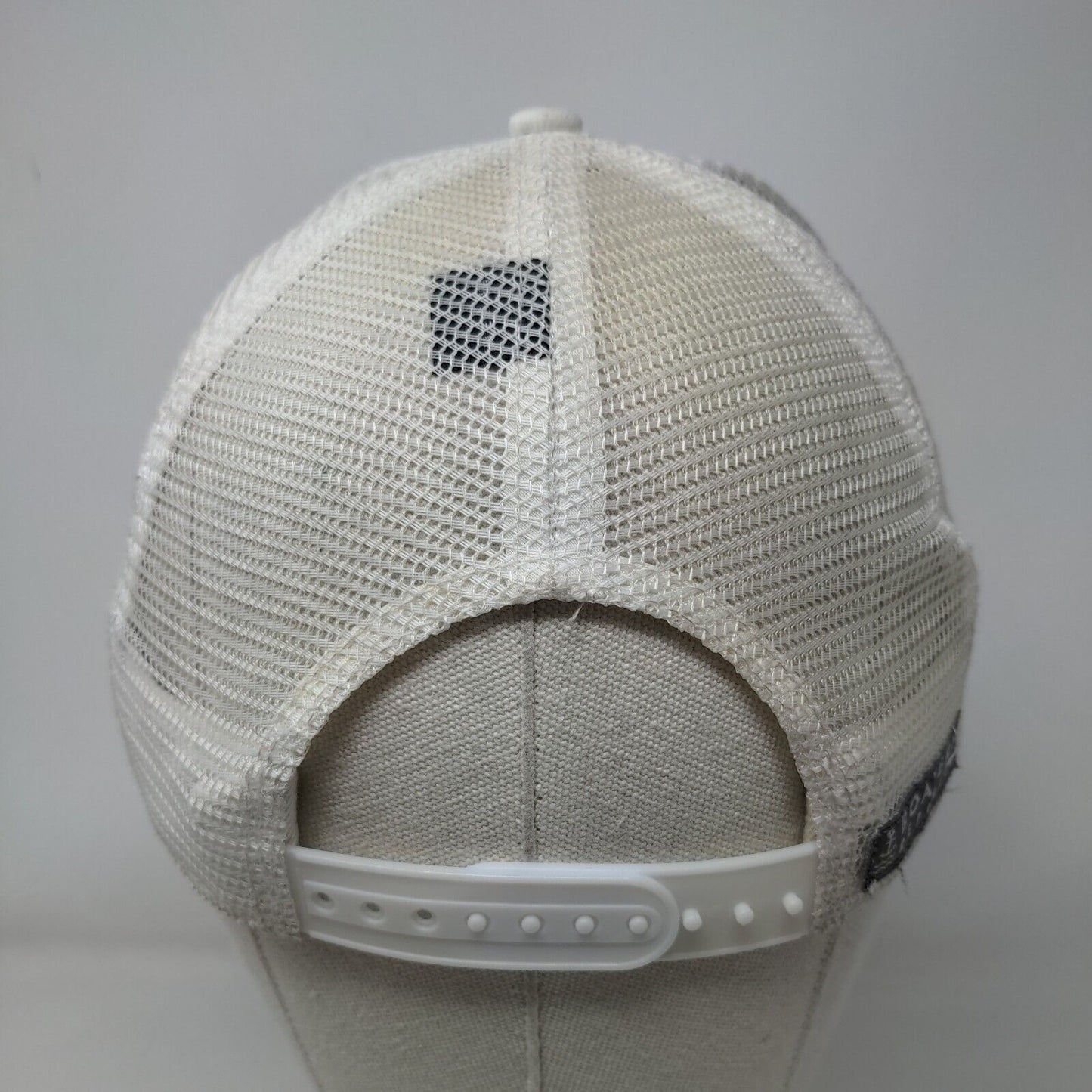 Boaters Republic Snapback Trucker Hat White OS Adjustable Mesh Back 6 Panel