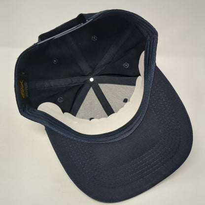 Romania Slideback Hat Blue One Size Adjustable Embroidered Patriotic Nissi Caps