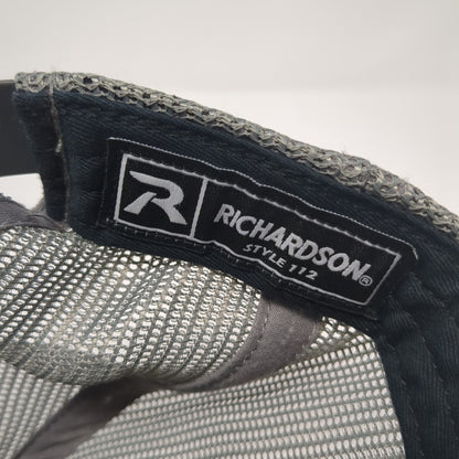 Fallen Outdoors Snapback Trucker Hat Black One Size Mesh Back Richardson