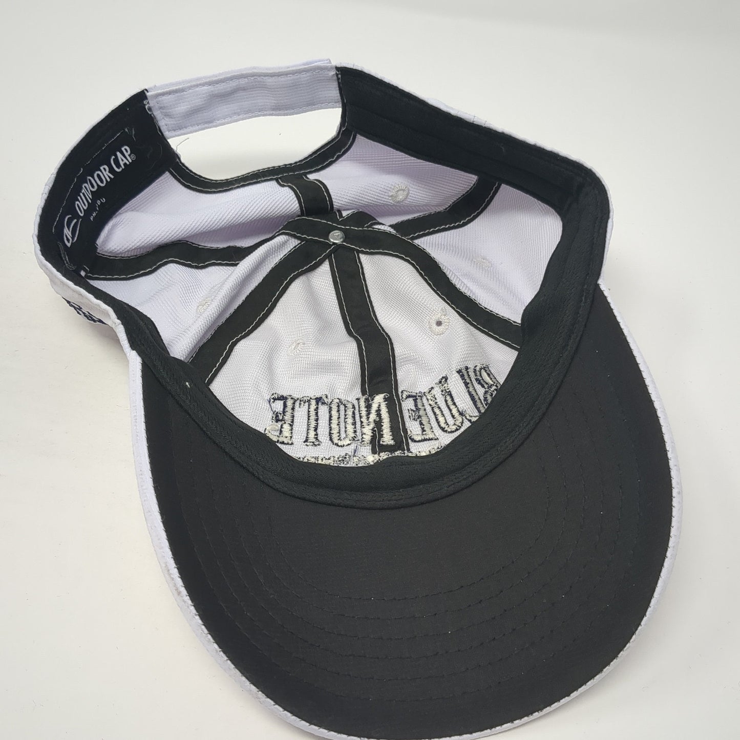 Blue Note Straight Bourbon Whiskey Baseball Cap White OS Adjustable Outdoor Cap