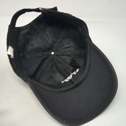 Black Baseball Cap One Size NYC 1987 Side Embroidery Cotton Adjustable Hat