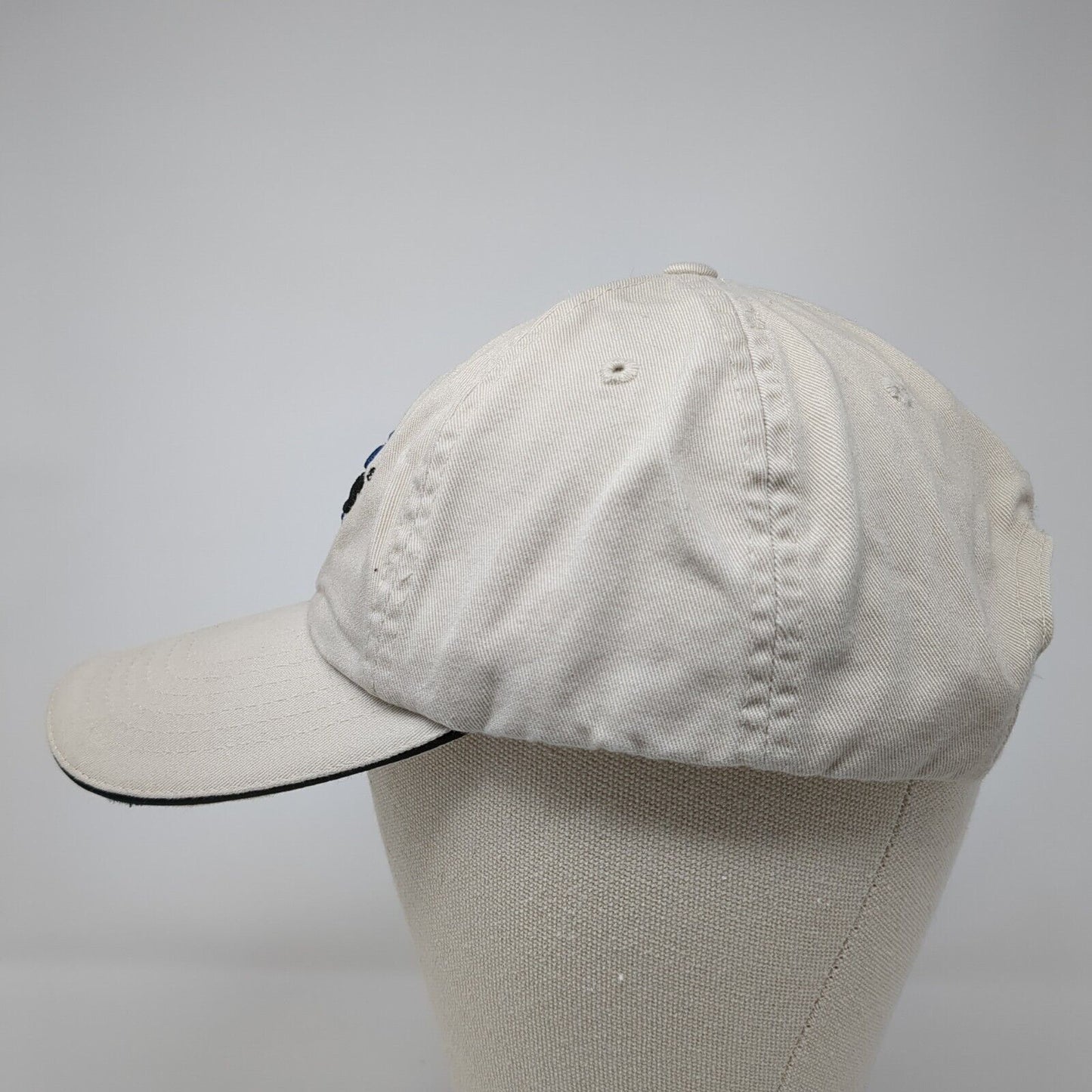 Fairbanks Slideback Hat Tan One Size Adjustable Embroidered 6 Panel