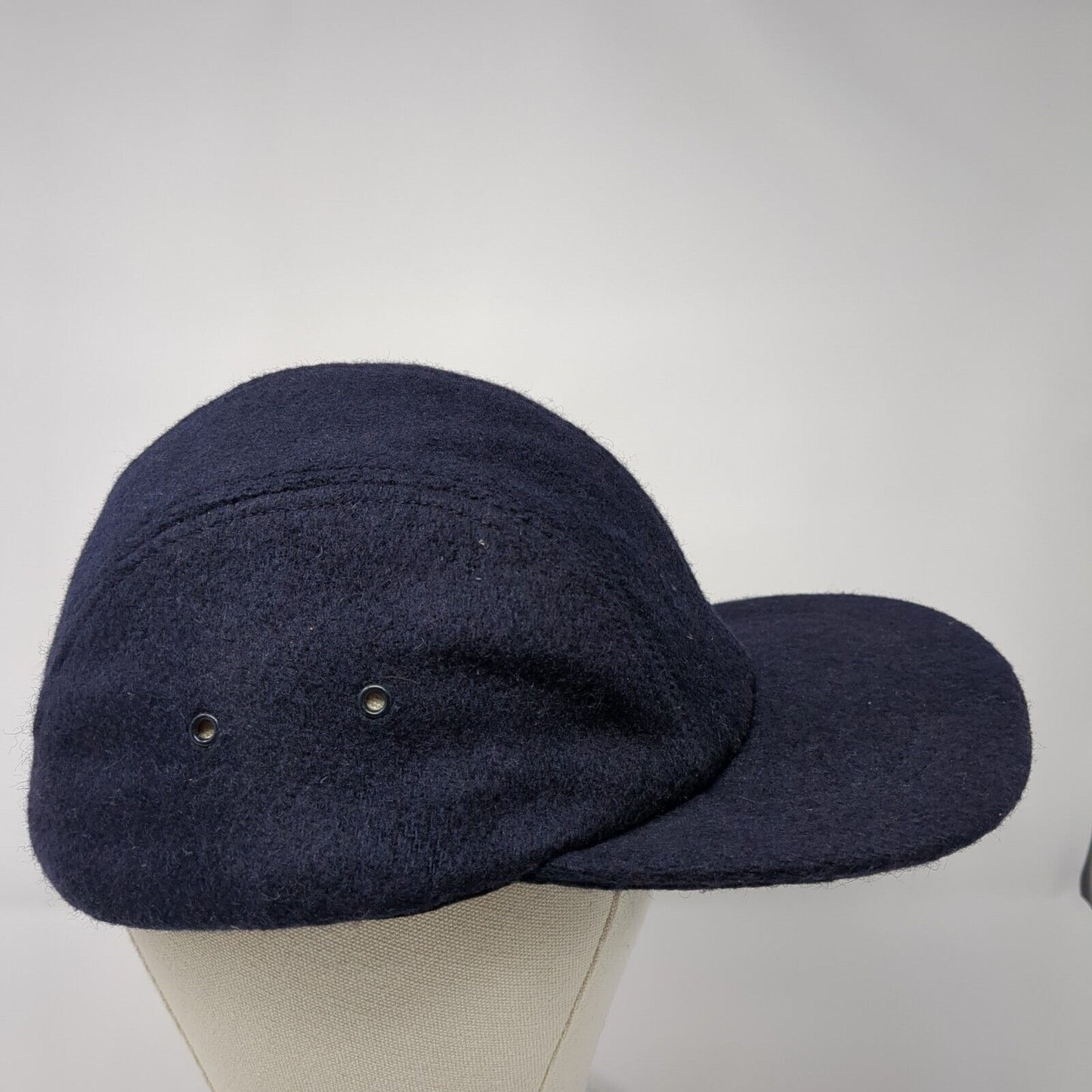 New York Hat & Cap Co. 5 Panel Cap Blue L/XL Lightweight Breathable Blank