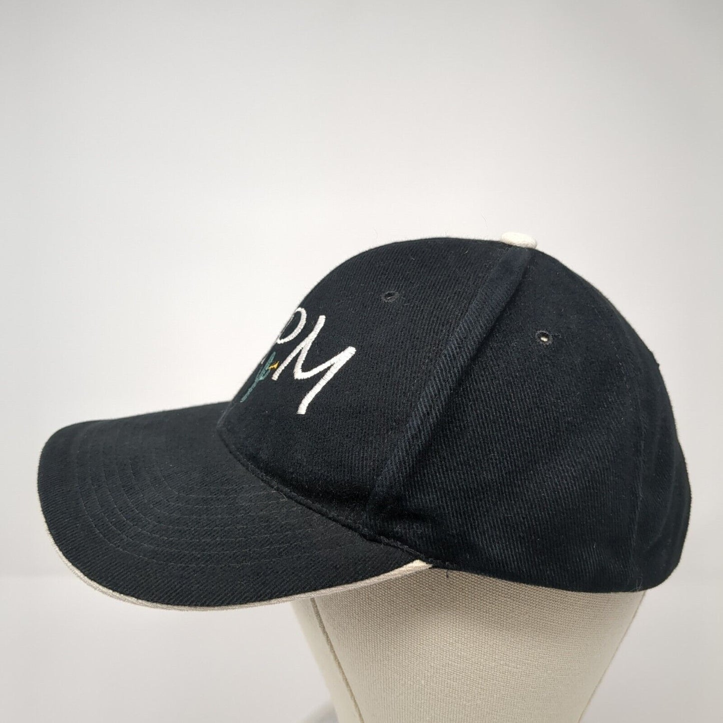 APM Cactus Slideback Hat Black One Size Adjustable Embroidered Nissun
