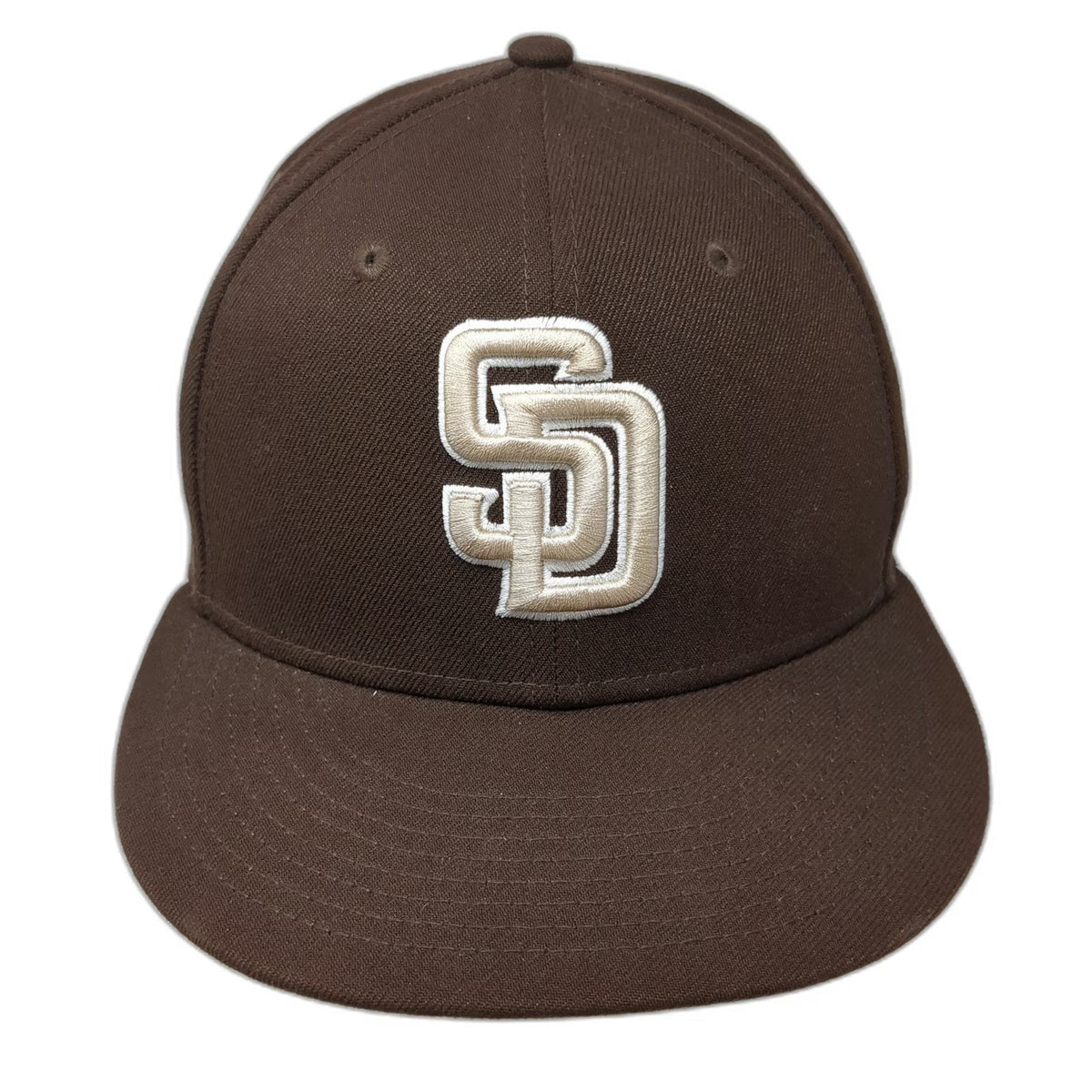 New Era San Diego Padres MLB Baseball Cap Brown 7 1/8 Fitted 59FIFTY OnField Hat
