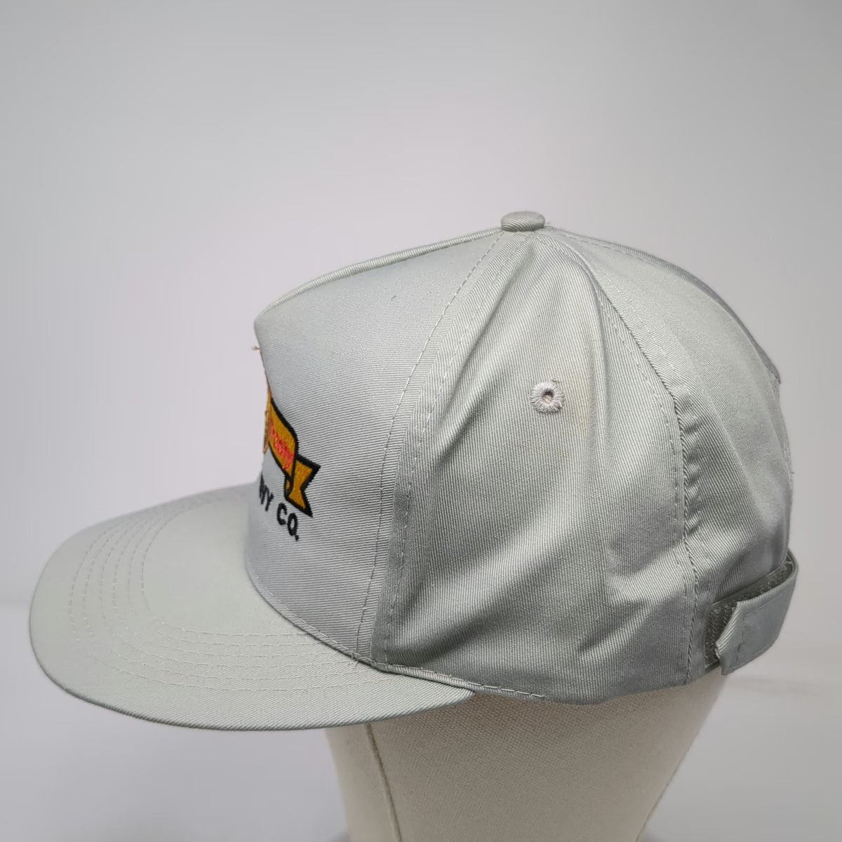 Mountaintop Marketing Trucker Gray One Size Hat Strapback Onion Logo Agriculture