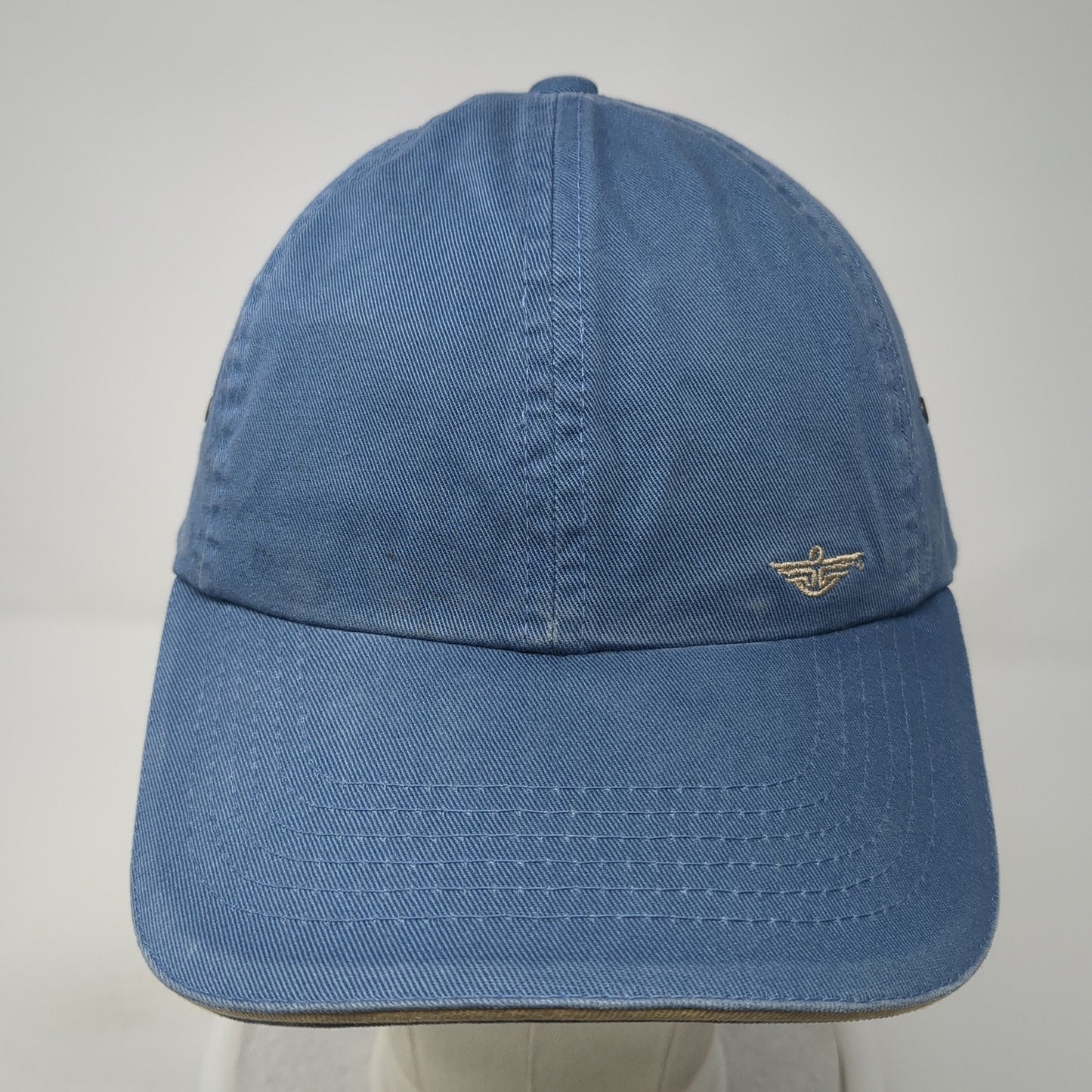 Dockers Slideback Hat Blue One Size Adjustable Embroidered 6 Panel
