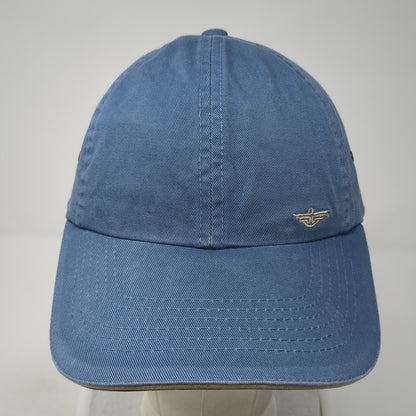 Dockers Slideback Hat Blue One Size Adjustable Embroidered 6 Panel