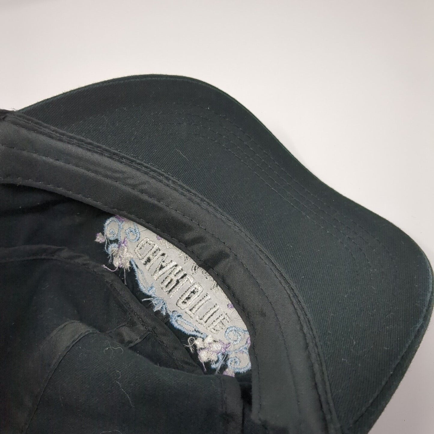 Charlotte North Carolina Strapback Cadet Army Hat Black One Size Solid