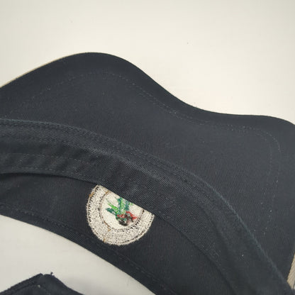 The International Est. 1986 Sun Visor Hat Black One Size Adjustable Imperial