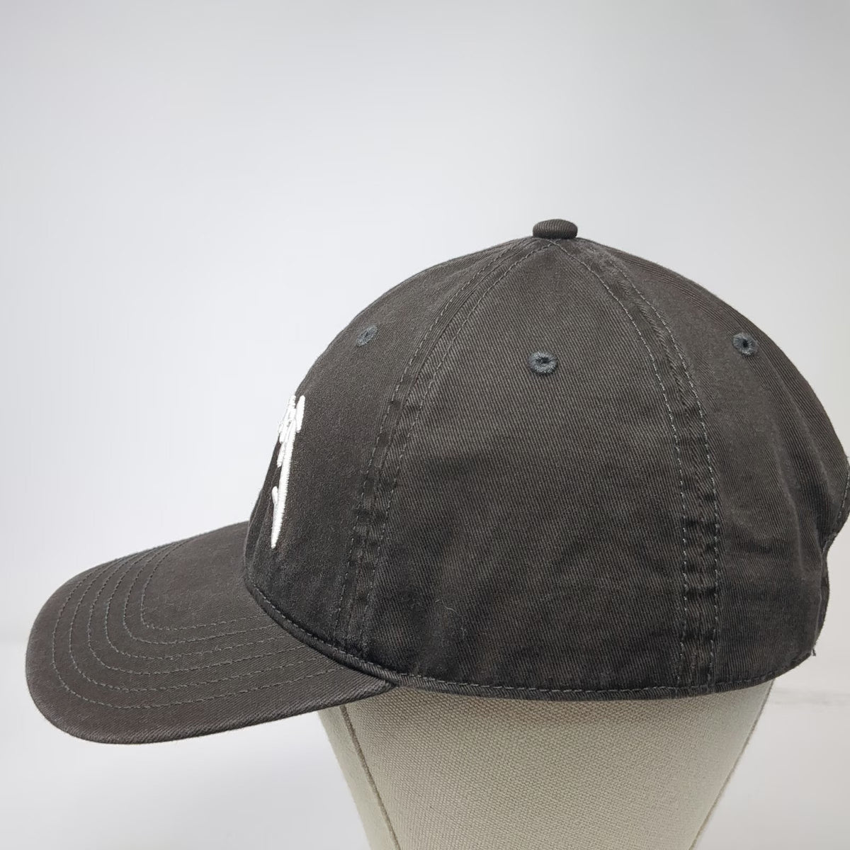 American Eagle Metallica Band Logo Gray Baseball Cap One Size Hat Adjustable