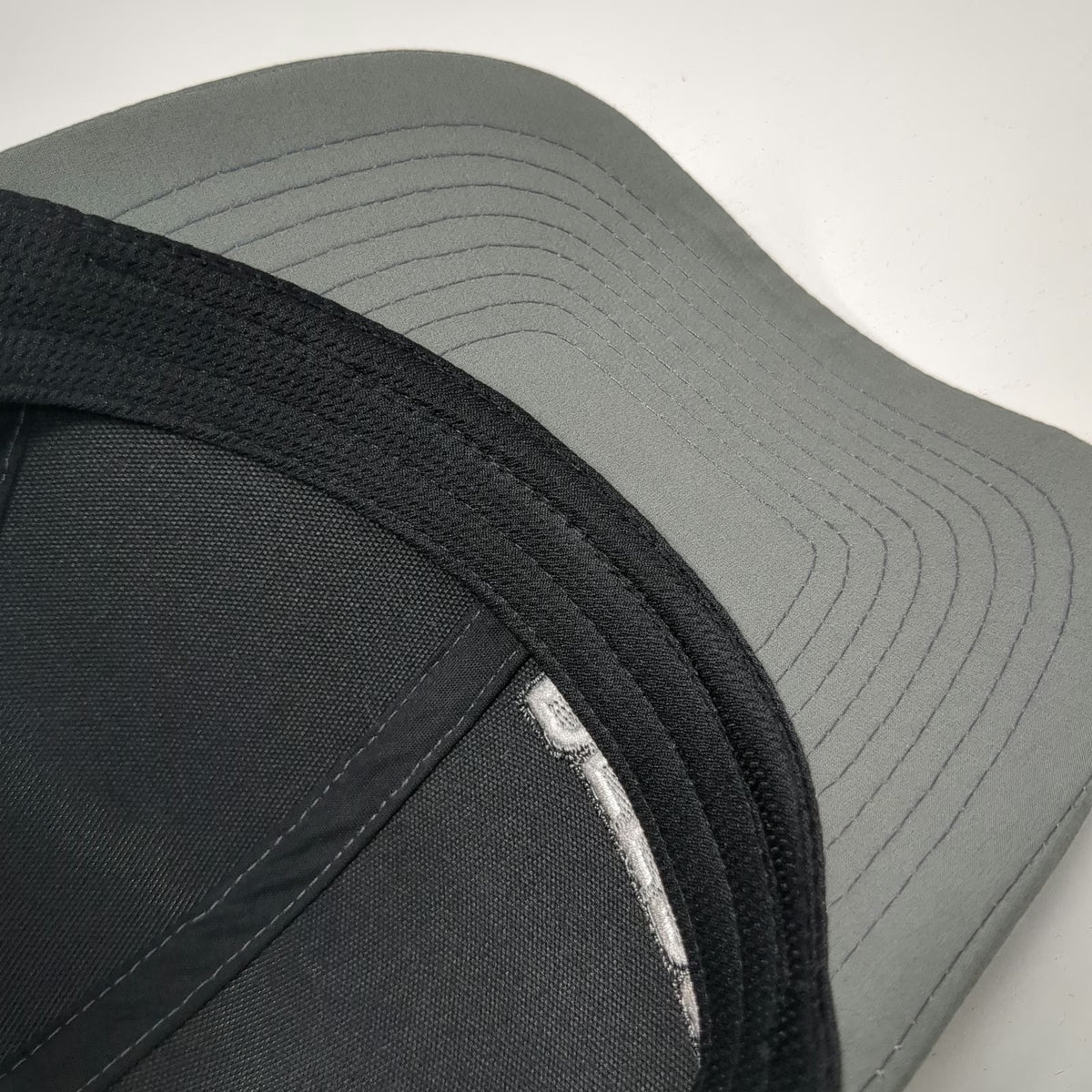 John Deere Trucker Hat Gray One Size Snapback Low Profile Structured Perforated