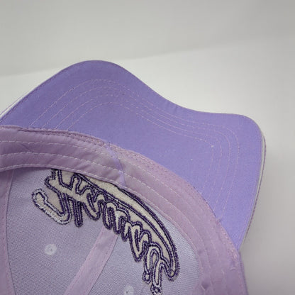 Hawaii Strapback Hat Purple One Size Adjustable Embroidered Chelona