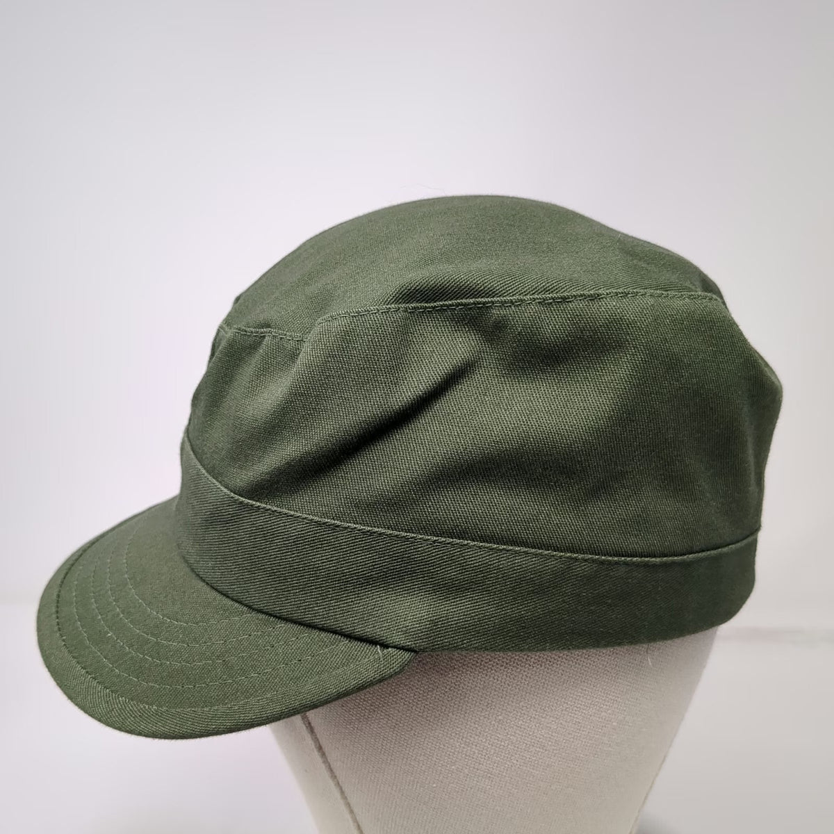 Propper International Army Cap Green M Patrol Hat Solid Cotton Poly Blend Fitted