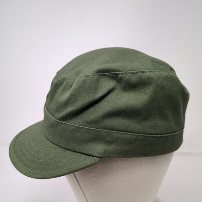 Propper International Army Cap Green M Patrol Hat Solid Cotton Poly Blend Fitted