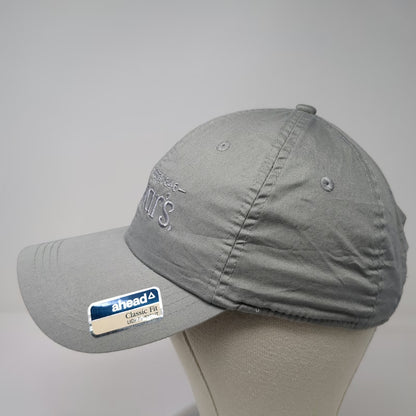 ahead Baseball Cap Gray One Size Dewar's ESTD 1846 Logo Embroidery Cotton Hat