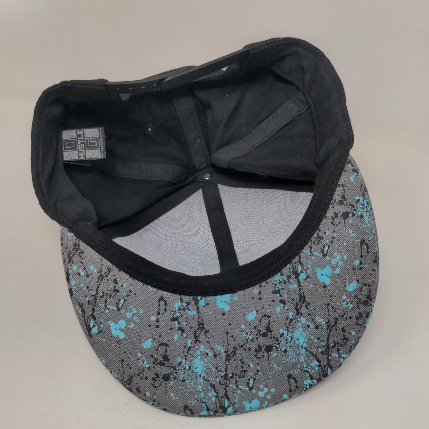 Lit Snapback Hat Multicolor One Size Adjustable Embroidered 6 Panel Hustle
