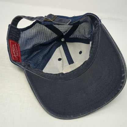 American Needle Baseball Cap Blue One Size Laguna Beach Surf Club Mesh Hat