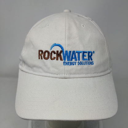 Rockwater Energy Solutions Strapback Hat Cream OSFA Embroidered Kati