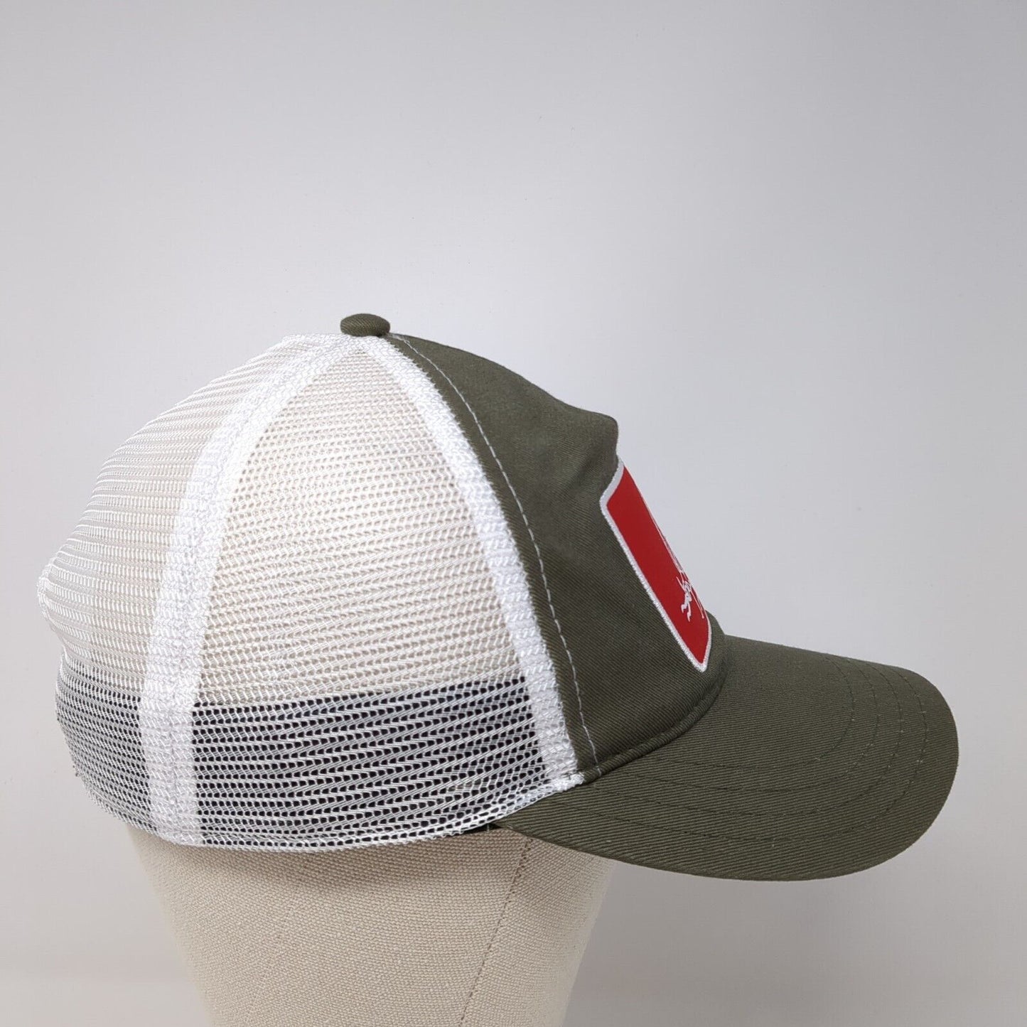 Loon Outdoors Snapback Trucker Hat Brown One Size Adjustable Mesh Back