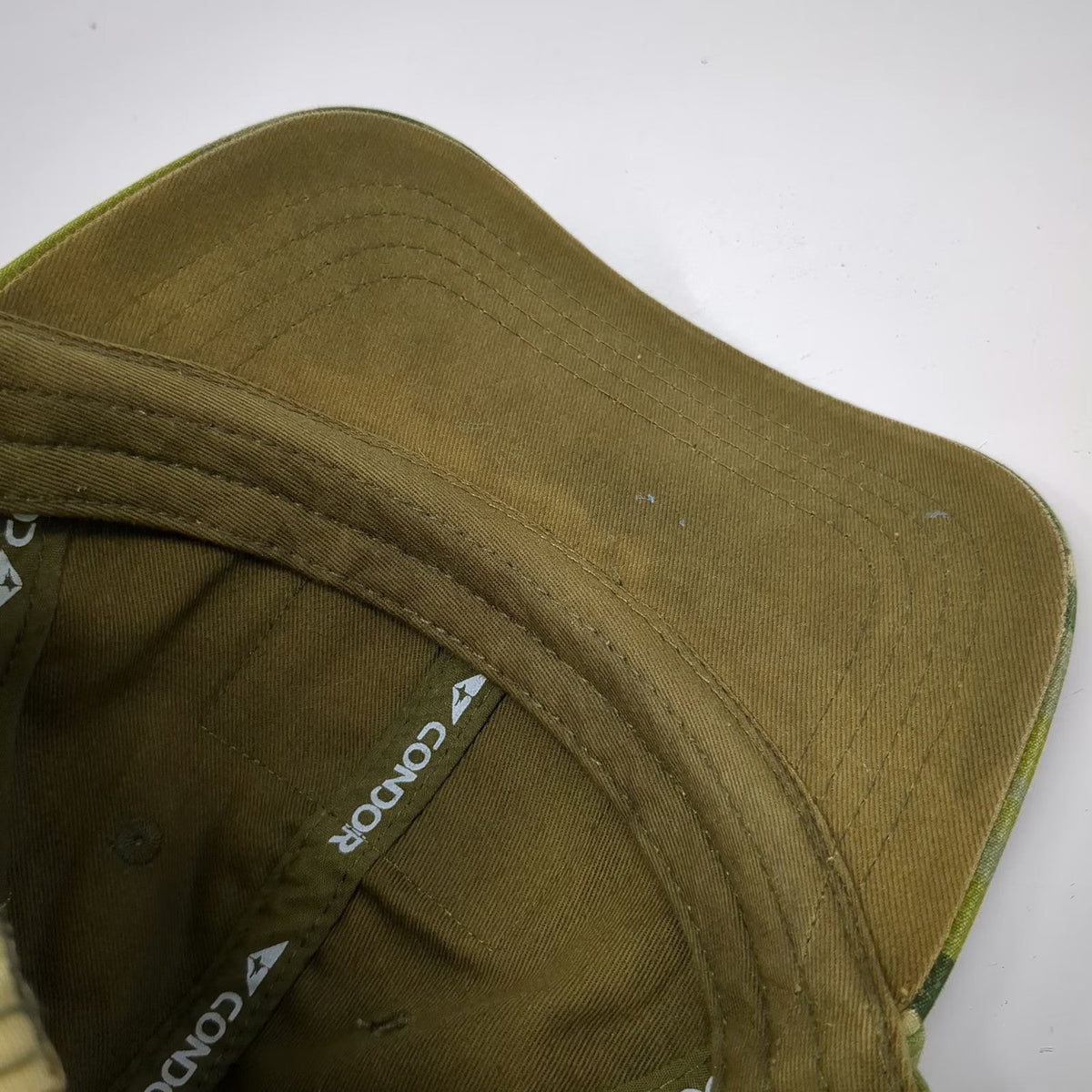 Condor Baseball Cap Green One Size MultiCam Tactical Loop Patches Buckle Hat