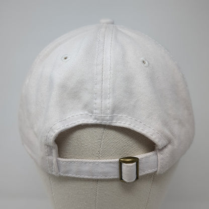 George Slideback Baseball Cap White One Size Adjustable Embroidered Cap America