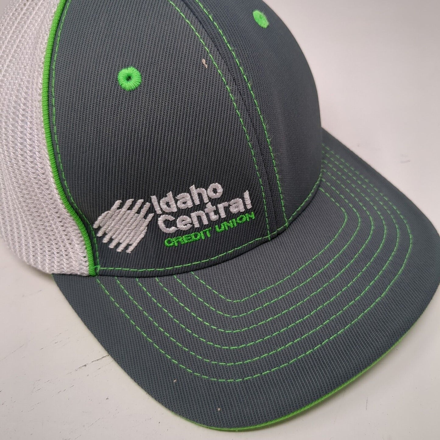 Idaho Central Credit Union Fitted Mesh Back Trucker Hat Multi Youth 6 3/8-6 7/8