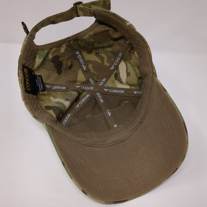 American Flag Slideback Hat Camo One Size Adjustable Condor