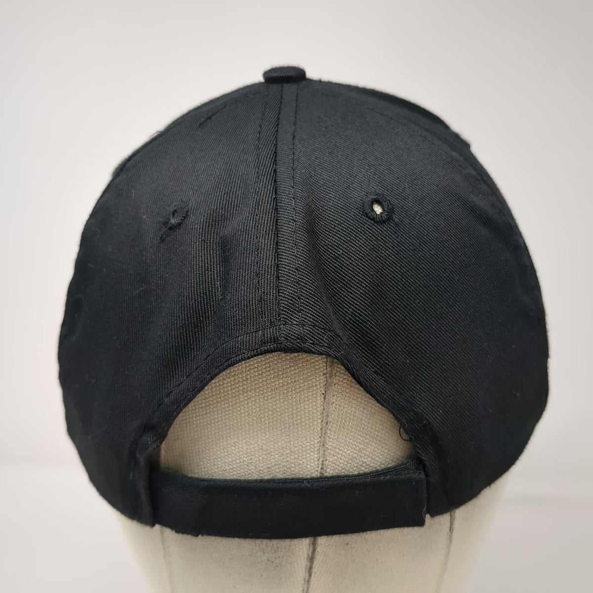 Nissin Baseball Cap Black One Size Kidde Fire Systems Strapback Adjustable Hat