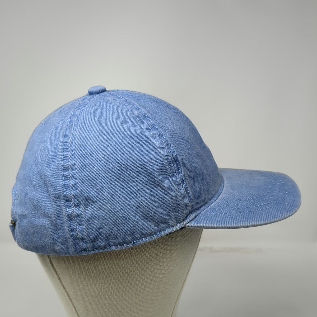 David and Young Baseball Cap Blue One Size Moon Stars Embroidery Slideback Hat