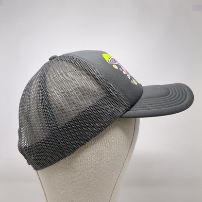 O'Neill Love Trip Snapback Trucker Hat Gray OSFA Mesh Back Adjustable