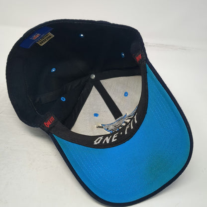 Carolina Panthers NFL Reebok Baseball Cap Blue One Size One-Fit Stretch Hat