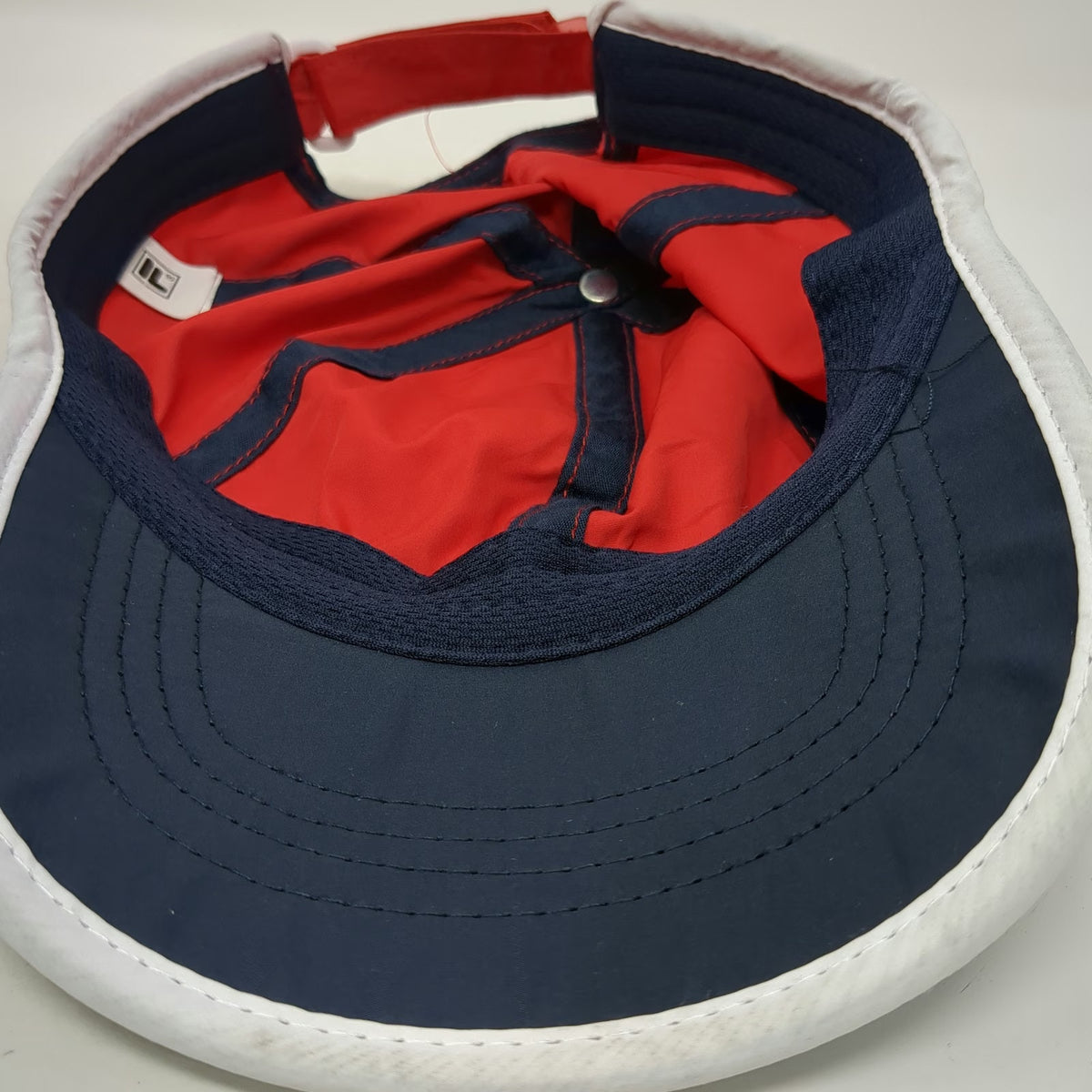 Fila Baseball Cap Red Blue White One Size BNP Paribas Open Tennis Strapback Hat